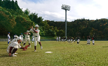 グラウンド整備